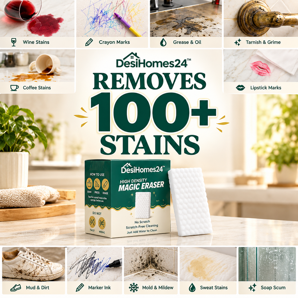 DesiHomes24™ Magic Eraser Cleaning Sponge (Buy 1 Get 3 FREE)